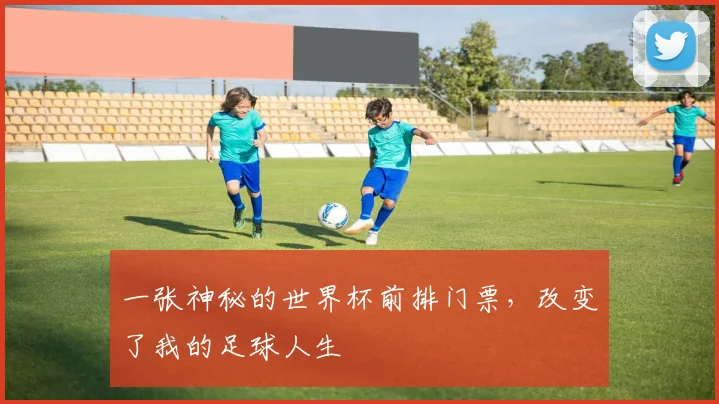 一张神秘的世界杯前排门票，改变了我的足球人生